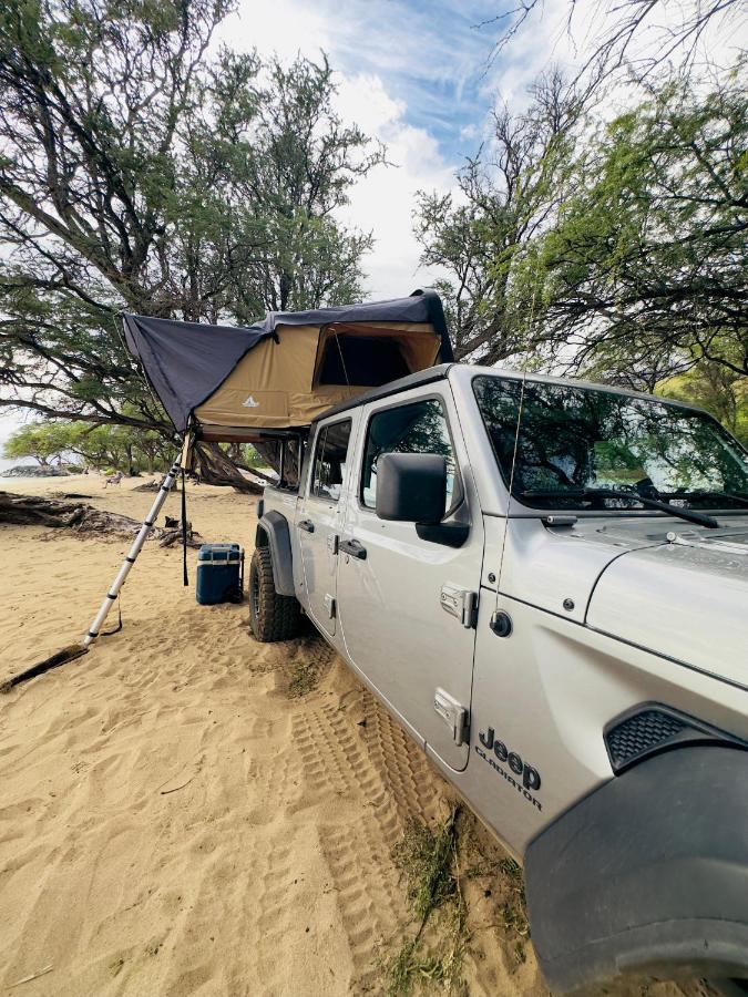 Explore Maui'S Diverse Campgrounds And Uncover The Island'S Beauty From Fresh Perspectives Every Day As You Journey With Aloha Glamp'S Great Jeep Equipped With A Rooftop Tent بايا المظهر الخارجي الصورة