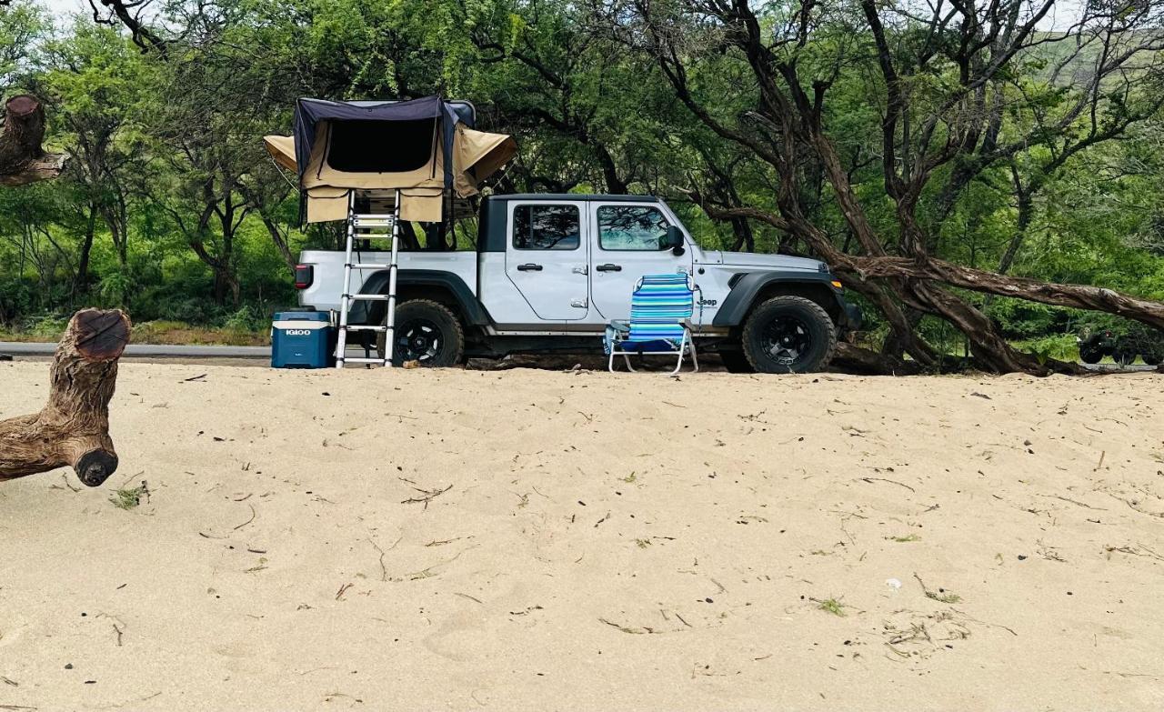 Explore Maui'S Diverse Campgrounds And Uncover The Island'S Beauty From Fresh Perspectives Every Day As You Journey With Aloha Glamp'S Great Jeep Equipped With A Rooftop Tent بايا المظهر الخارجي الصورة